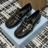 Prada Square-Toe Mary Jane Pumps