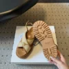 Prada Platform Buckle Sandals
