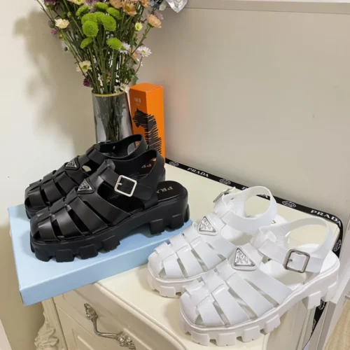 Prada Platform Sandals