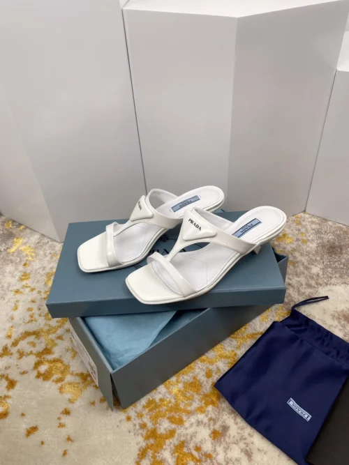 Prada Lambskin Slides