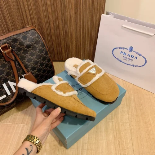 Prada Shearling Shoes