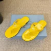 Prada Patent Leather Slides