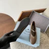 Prada Leather Mary Jane Shoes