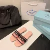 Prada Lambskin Slides
