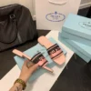 Prada Lambskin Slides