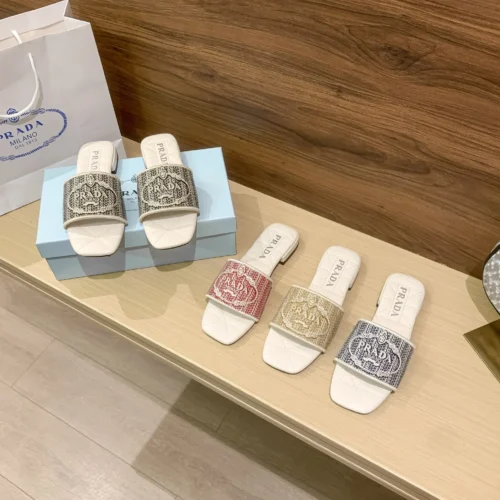 Prada Lambskin Slides