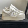 Prada Suede Platform Trainers