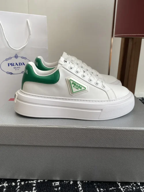 Prada Leather Platform Shoes