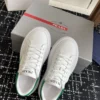 Prada Leather Platform Shoes