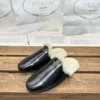 Prada Shearling Buckle Shoes