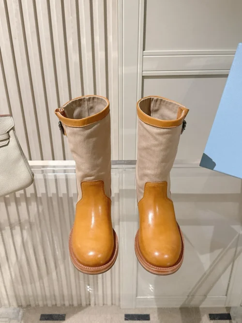 Prada Canvas Boots