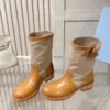 Prada Canvas Boots