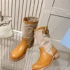 Prada Canvas Boots