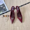 Prada Pointed-Toe Heeled Sandals