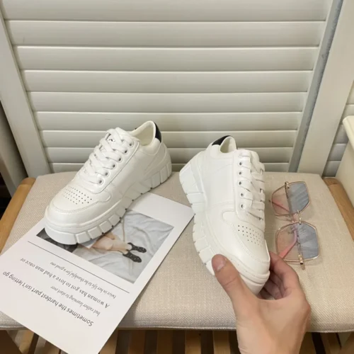 Prada Patent Leather Platform Sneakers