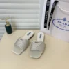 Prada Crystal-Embellished Slides