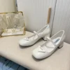 Prada Patent Leather Heeled Sandals