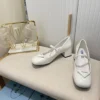 Prada Patent Leather Heeled Sandals