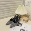 Prada Pointed-Toe Sandals
