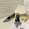 Prada Pointed-Toe Sandals