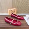 Valentino Leather Ballet Flats