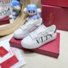 Valentino Open Studded Platform Sneakers