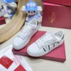 Valentino Open Studded Platform Sneakers