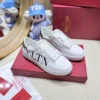 Valentino Open Studded Platform Sneakers