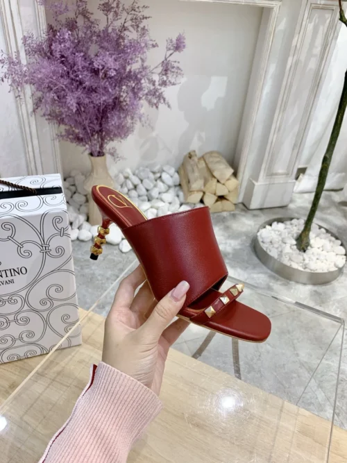 Valentino Leather Studded Shoes