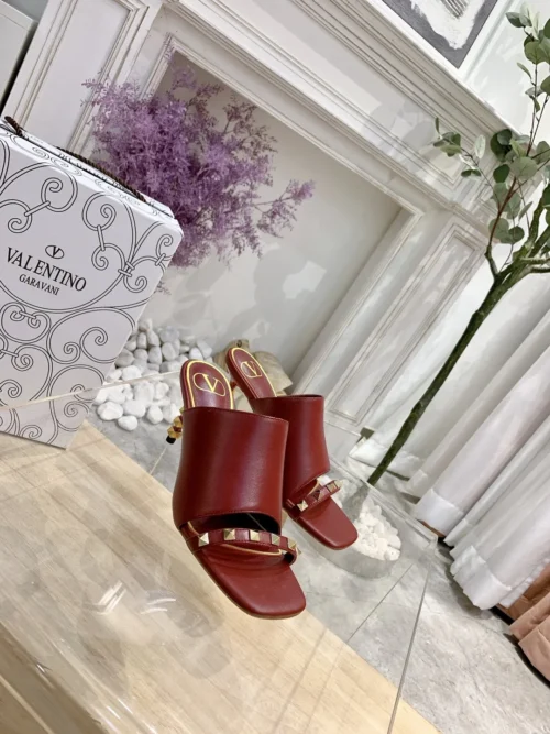 Valentino Leather Studded Shoes