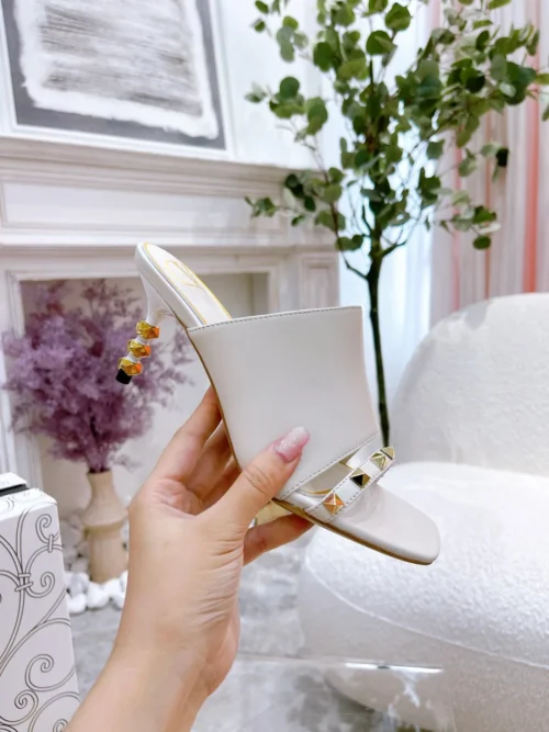 Valentino Leather Studded Shoes