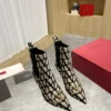 Valentino Lambskin Boots