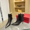 Valentino Lambskin Boots