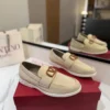 Valentino Leather Loafers