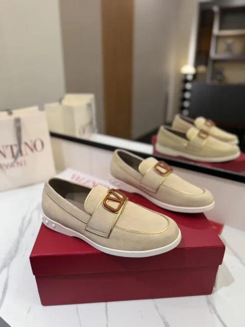 Valentino Leather Loafers