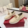 Valentino Leather Loafers