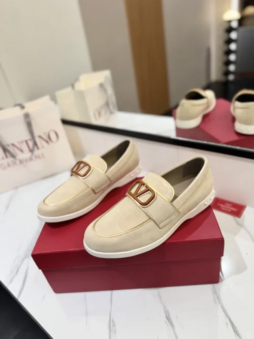Valentino Leather Loafers