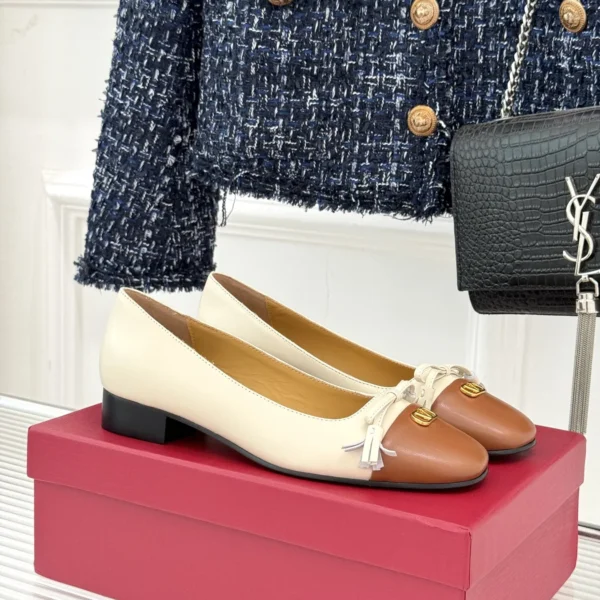 Valentino Buckle Ballet Flats