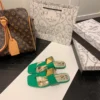 Valentino Studded Platform Slides