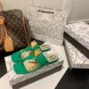 Valentino Studded Platform Slides