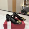 Valentino Patent Leather Mary Jane Shoes