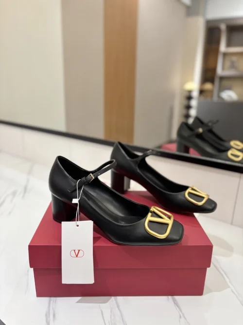 Valentino Patent Leather Mary Jane Shoes