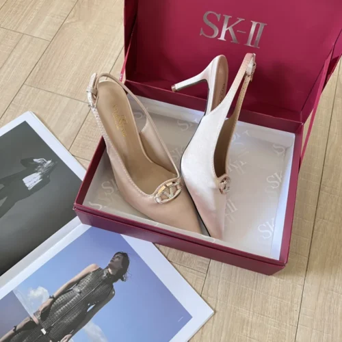 Valentino Pointed-Toe Sandals