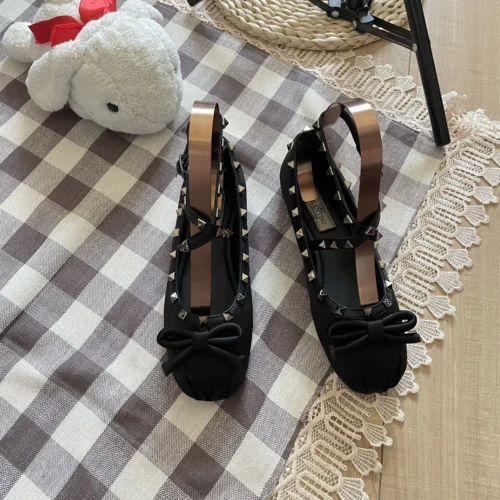 Valentino Satin Ballet Flats
