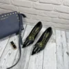 Valentino Lambskin Studded Pumps