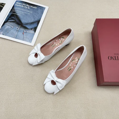 Valentino Bow-Detail Mary Jane Pumps