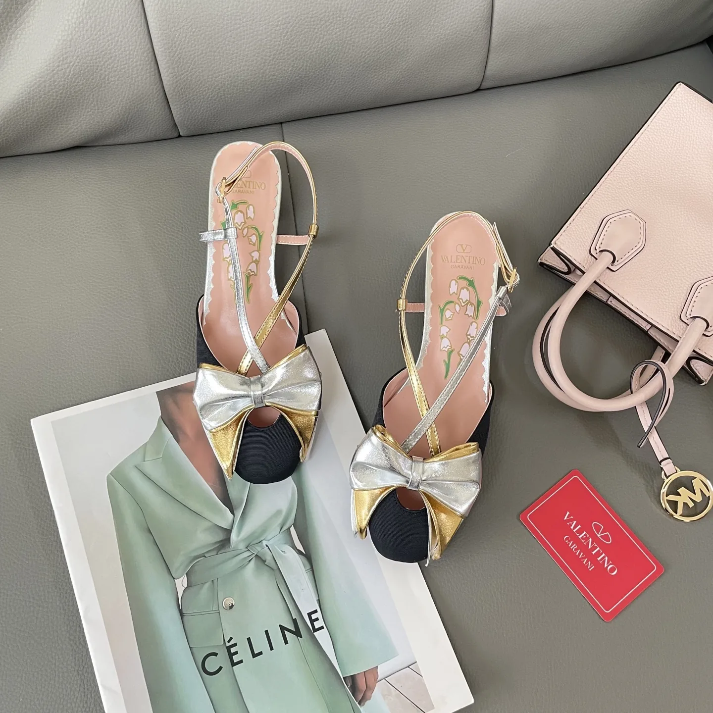 Valentino Bow-Detail Mary Jane Pumps