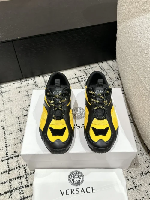 Versace Lace-Up Trainers