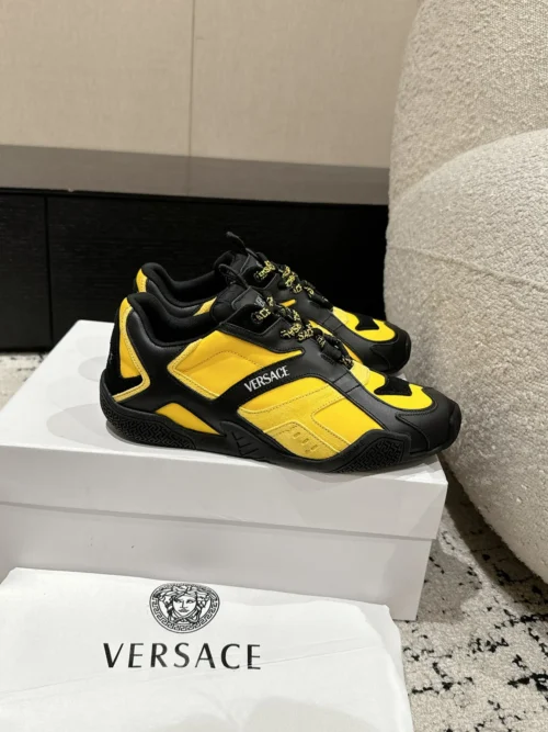 Versace Lace-Up Trainers