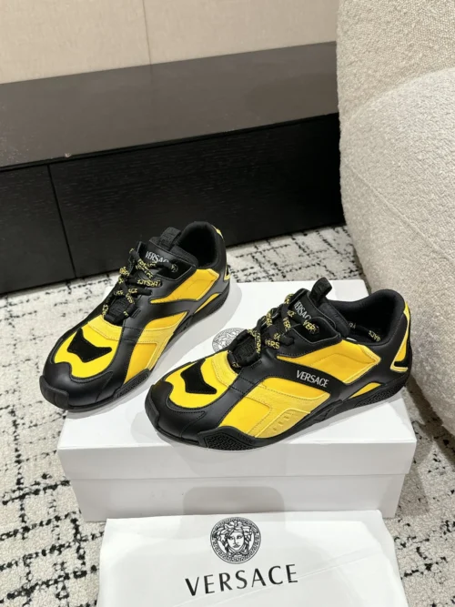 Versace Lace-Up Trainers